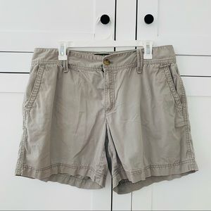 Eddie Bauer Khaki Cargo Shorts Size 12